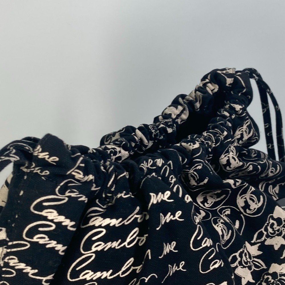 Chanel With Mirror Charm Drawstring Shoulder Bag … - image 8